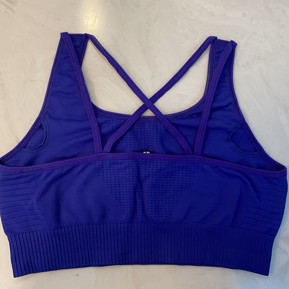 Women’s Best Power Seamless Sports Bra in Royal Blue - Picture 3 of 4